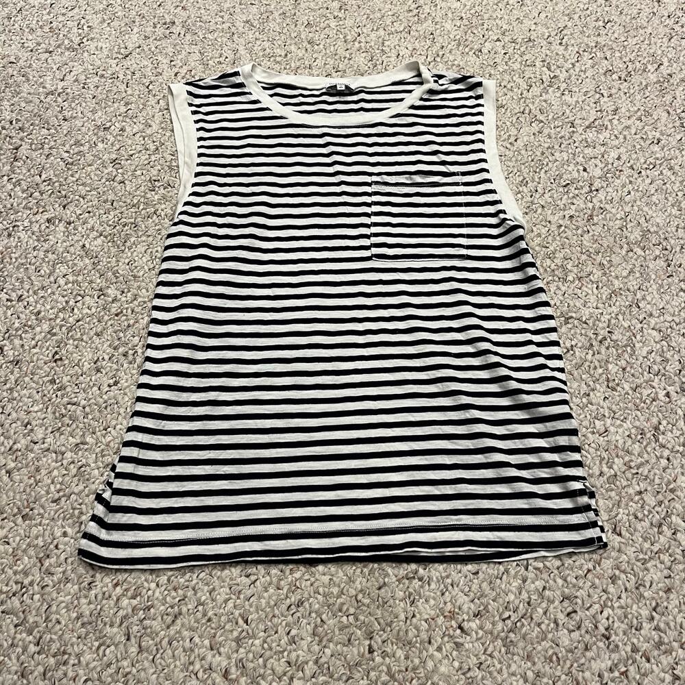 Splendid Sleeveless Striped Tank Top XS Classic Casual Basic Coastal